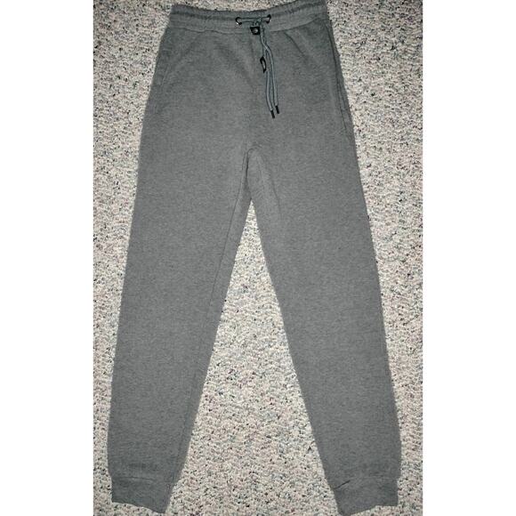 Galaxy by Harvic Mens Stretch Twill Jogger Sz Small Heather Gray Sm Sweat Pants - Picture 4 of 15